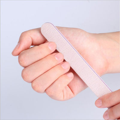 Grey Color Customized Label 100/180 Disposable Nail File