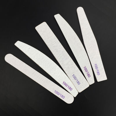 Grey Color Customized Label 100/180 Disposable Nail File