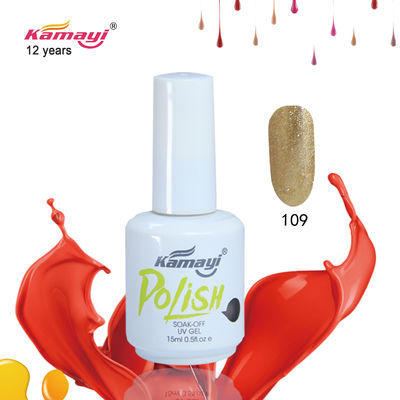 Kamayi Free Sample Nail OEM Provided Uv Shinny Bright Neon Color Nail Gel Polish Uv Nail Polish Gel