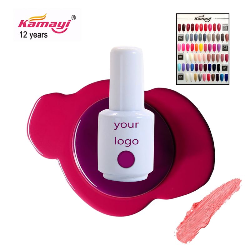 Kamayi OEM/ODM Hot Selling Private Label Nail Gel For Your Own Logo Gel Nail Polish Kit